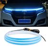150/180CM Led Decoration Lights For Car Hood Flexible Daytime Running Light Strip Universal Decor Lamp Start-Scan
