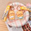 Cute Cartoon Angel And Apron Butter Bear Doll Pendant Keychain For Party Decorations And Travel Souvenirs