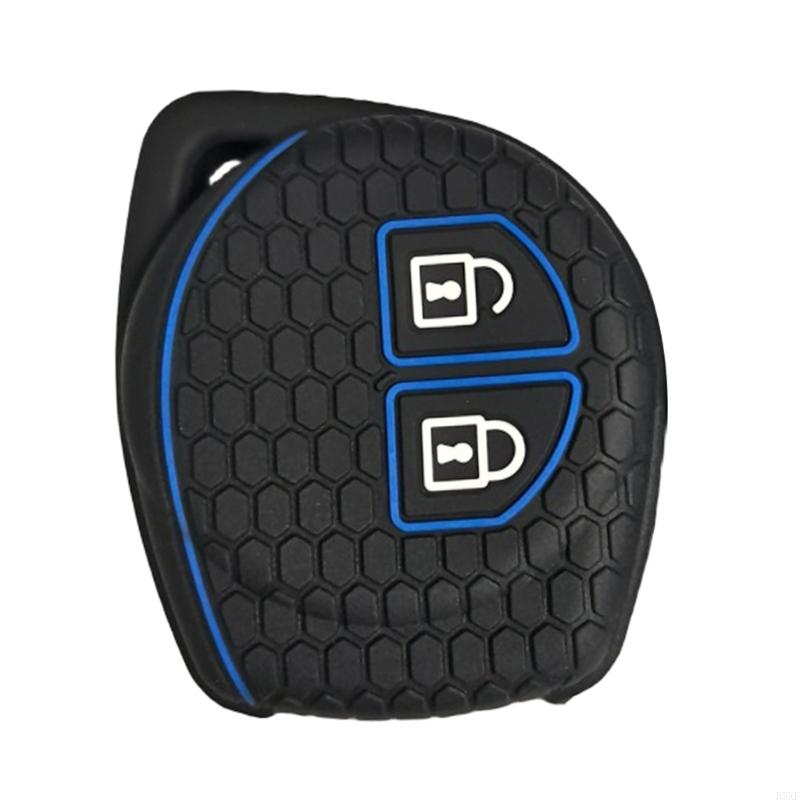 2025 New Silicone Car Remote Keys Cover Case Soft Rubber Skin 2 Buttons Auto Remote Case Rubber Skin