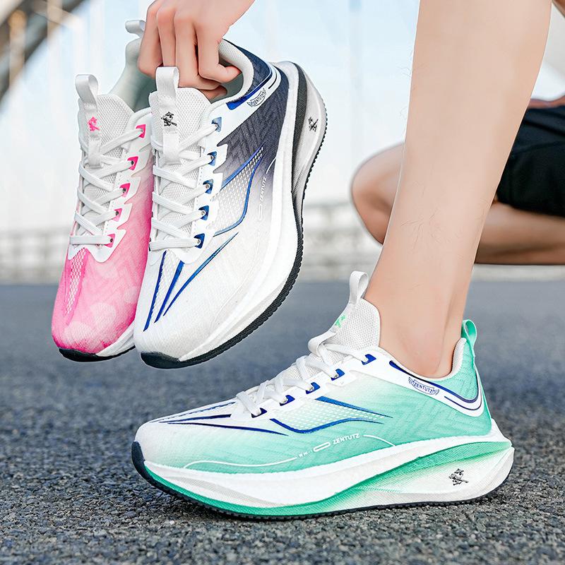 2025 new large size 45 Internet celebrity running shoes female youth student sports competition training shoes