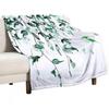 Ivy On the Wall Watercolor Throw Blanket Flannel Fleece Soft Warm Throw Blanket