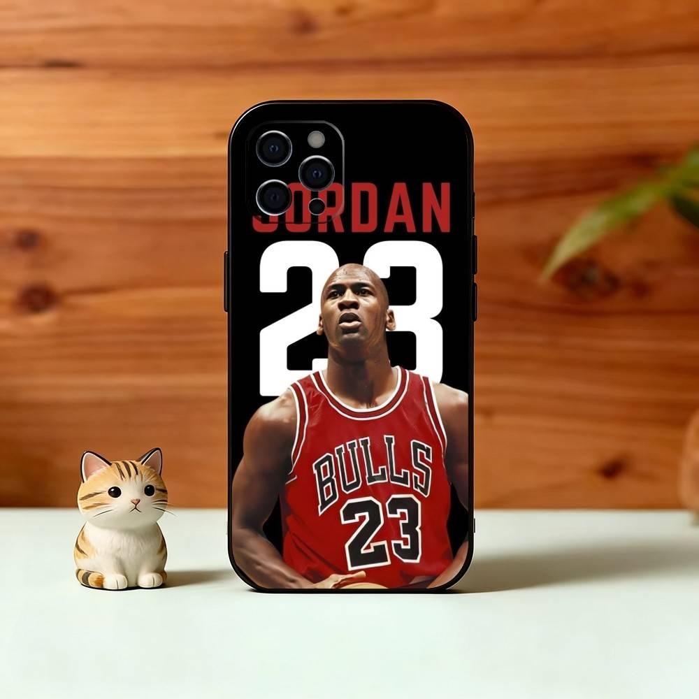 Basketball Star M-Jordan Phone Case Silicone Soft For IPhone 17 16 15 14 13 12 11 X XR Plus Pro Max Plus