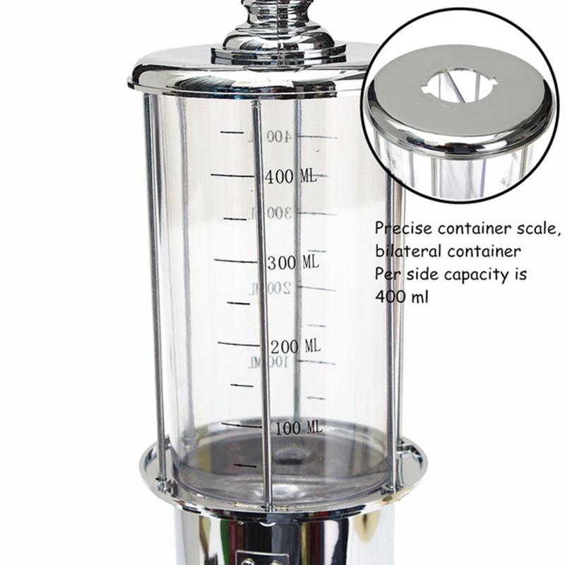 Wein-Tankstelle Cocktail-Spender Getränke Barkeeper Bier-Maschine Doppelpumpen Spirituosen-Spender