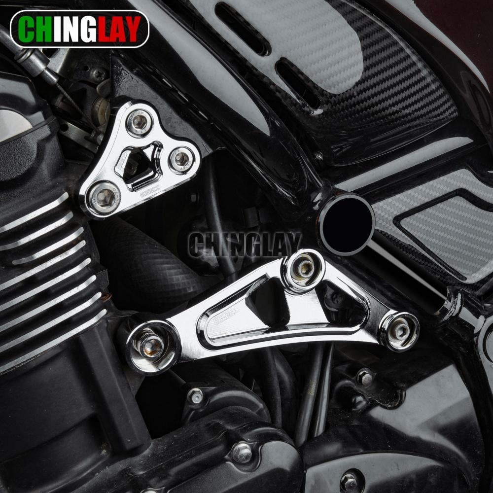 Z900rs Engine Hanger Set For KAWASAKI Z900RS 2018-2025 Body Frames Engine Support protection bracket Aluminum alloy Accessories