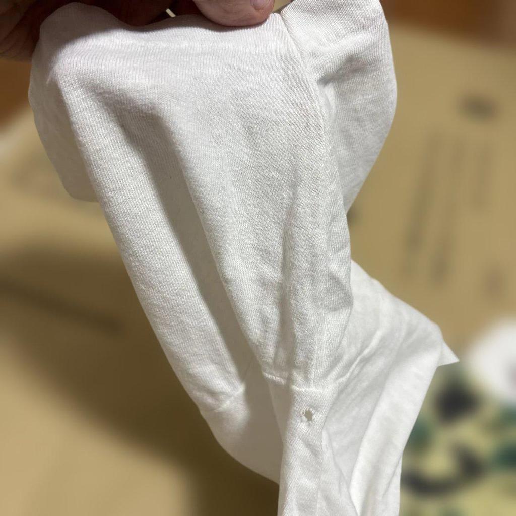 [USED] A Bathing Ape Camouflage Design T-Shirt White