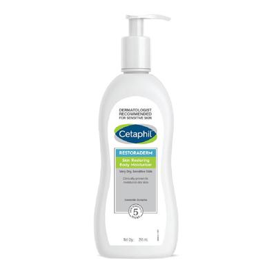 Restoraderm Körperfeuchtigkeitscreme 295ml Unisex Nicht fettende Creme für trockene, empfindliche Haut Ekzem-Linderung