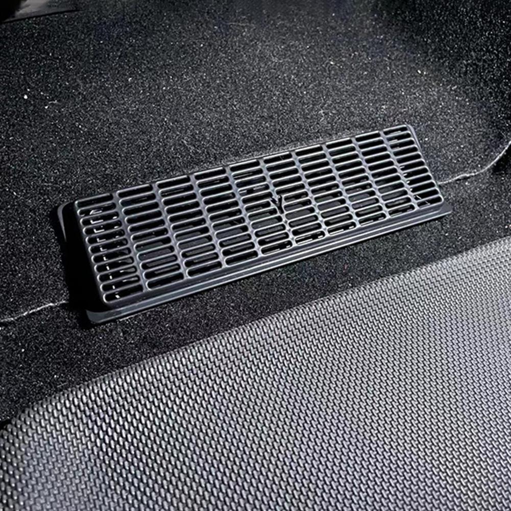 2Pcs Under Seat Air Vent Cover Car Air Outlet Cover Under Seat Air Conditioner Outlet Cover Grille for Tesla Model Y Accessories