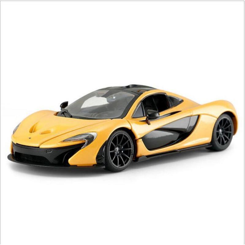 

1/24 McLaren P1 Alloy Sports Car Model Diecasts Metal Toy SuperCar Racing Vehicles Car Model Collection High Simulation Childrens GiftS жёлтый