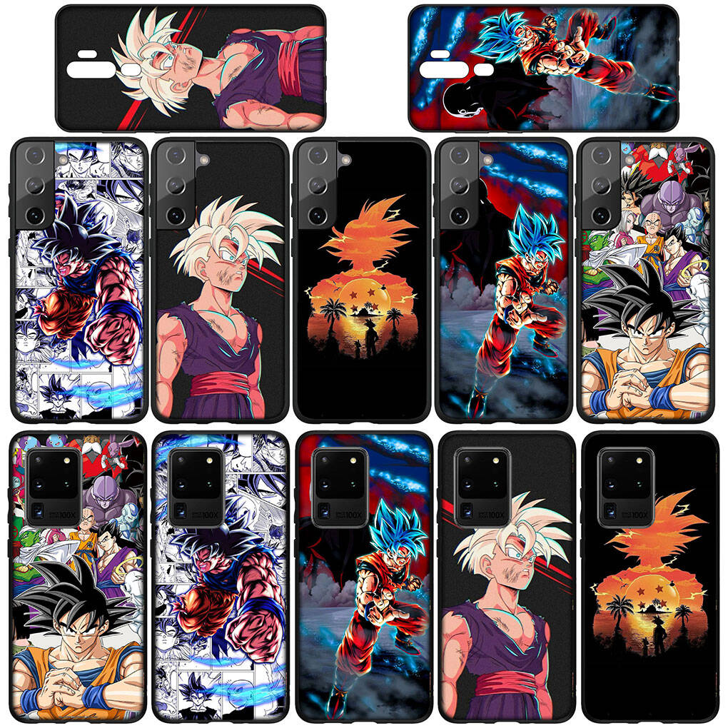 Phone Case for iPhone 17 16 15 Plus Xiaomi Poco F8 F7 X7 X6 M8 C85 C75 C71 Redmi Note 14 12 11 13 Pro Max 14C 13C 15C Cartoon Dragon Ball Z Goku Cover