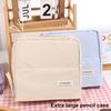 Multilayer Pen Storage Bag Large Capacity Pencil Box Durable Folding Pencil Case  Children Gift