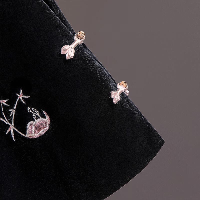 Sibaishe Women's New Chinese Style Embroidered Vest