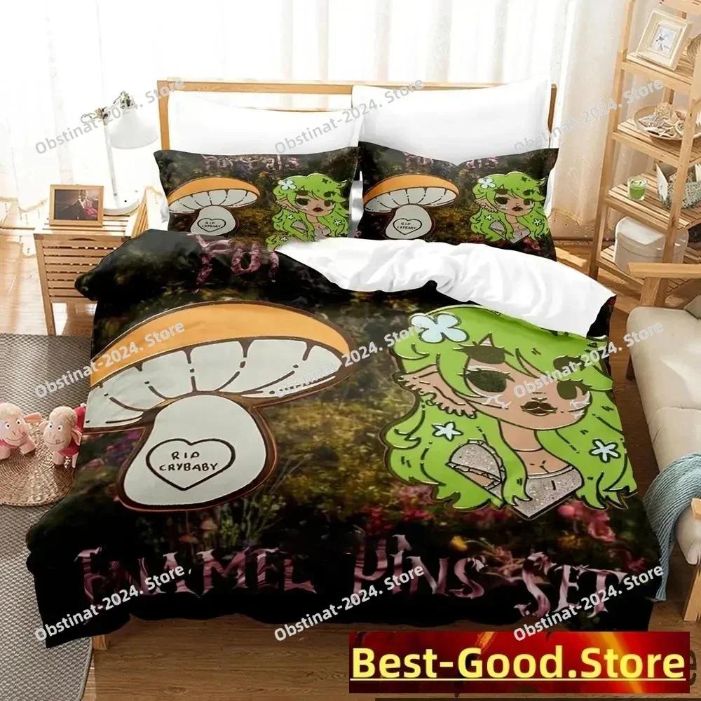 3D Portals Melanie Martinez album Bedding Set Printed Comforter Duvet Cover Pillow Case 3 Pieces Set Kids Adult Size Linen Sheet