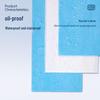 100 Disposable Waterproof Oil-Proof Bed Sheets with Hole for Spa, Beauty Salon, or Massage Table