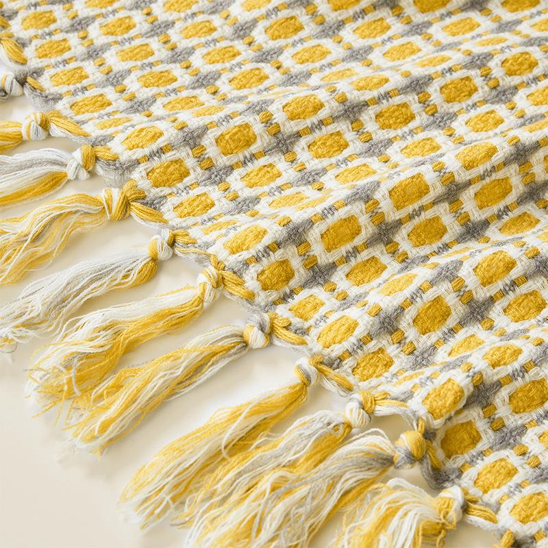 Скандинавское вязаное одеяло — фото 7