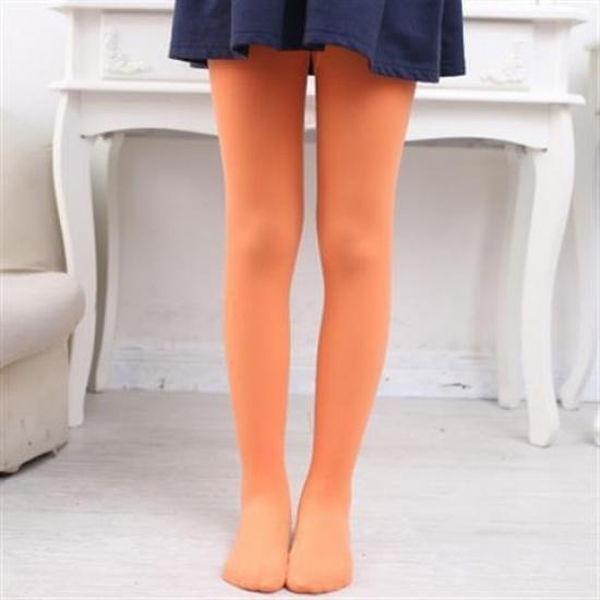Spring and Autumn Thin Style80d Velvet Girls' Ballet Tights White Pantyhose