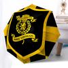 Livingston F.C.West Lothian Automatic Opening and Closing, 8 rib Structure Portable Umbrella, Suitable for Men and Women in All Seasons  Per