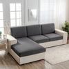 Stretch Couch Cushion Covers Waterproof, Jacquard Fabric Sofa Seat Slipcover Protectors for Chair Loveseat 1/2/3/4 Seat