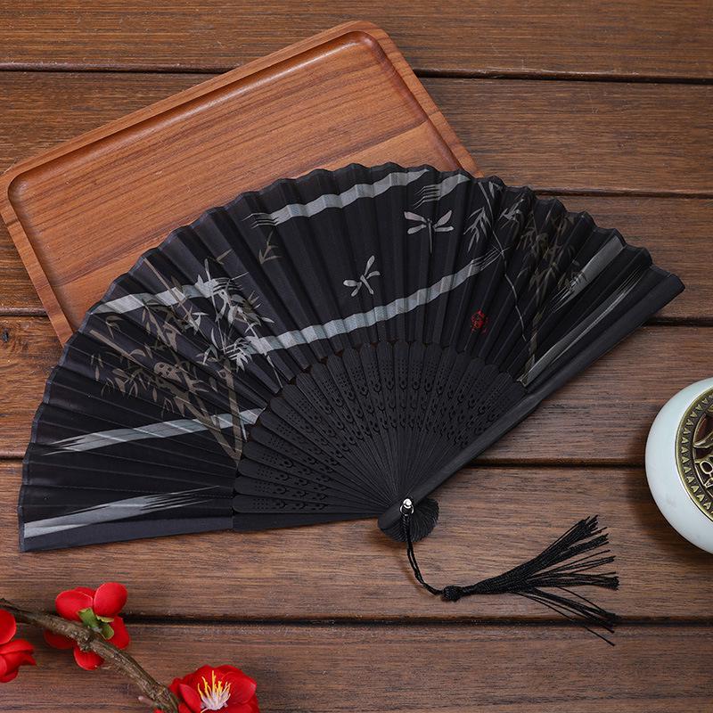 Ancient Style Folding Fan: Hanfu Dance Accessory & Photo Prop