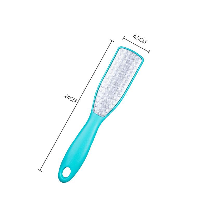 

1 шт., доска для протирки ног, бытовые инструменты для ухода за ногами, отшелушивающее средство для красоты ног 24*4.5*4.5CM зелёный