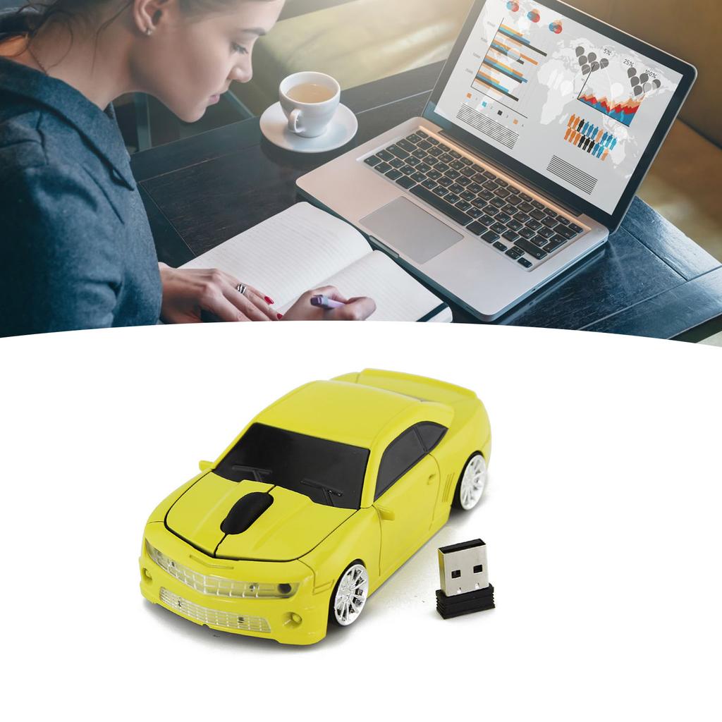 Sport Car Shaped Wireless Computer Mouse 2.4G High Accuracy Sensor Computer Mouse for Laptop