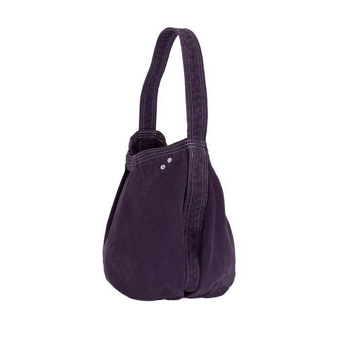 _Two Dot Canvas Bag (Washed Purple)