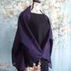Used t48 stall bolero 2way kimono remake pure silk stall bolero gauze margaret kimono