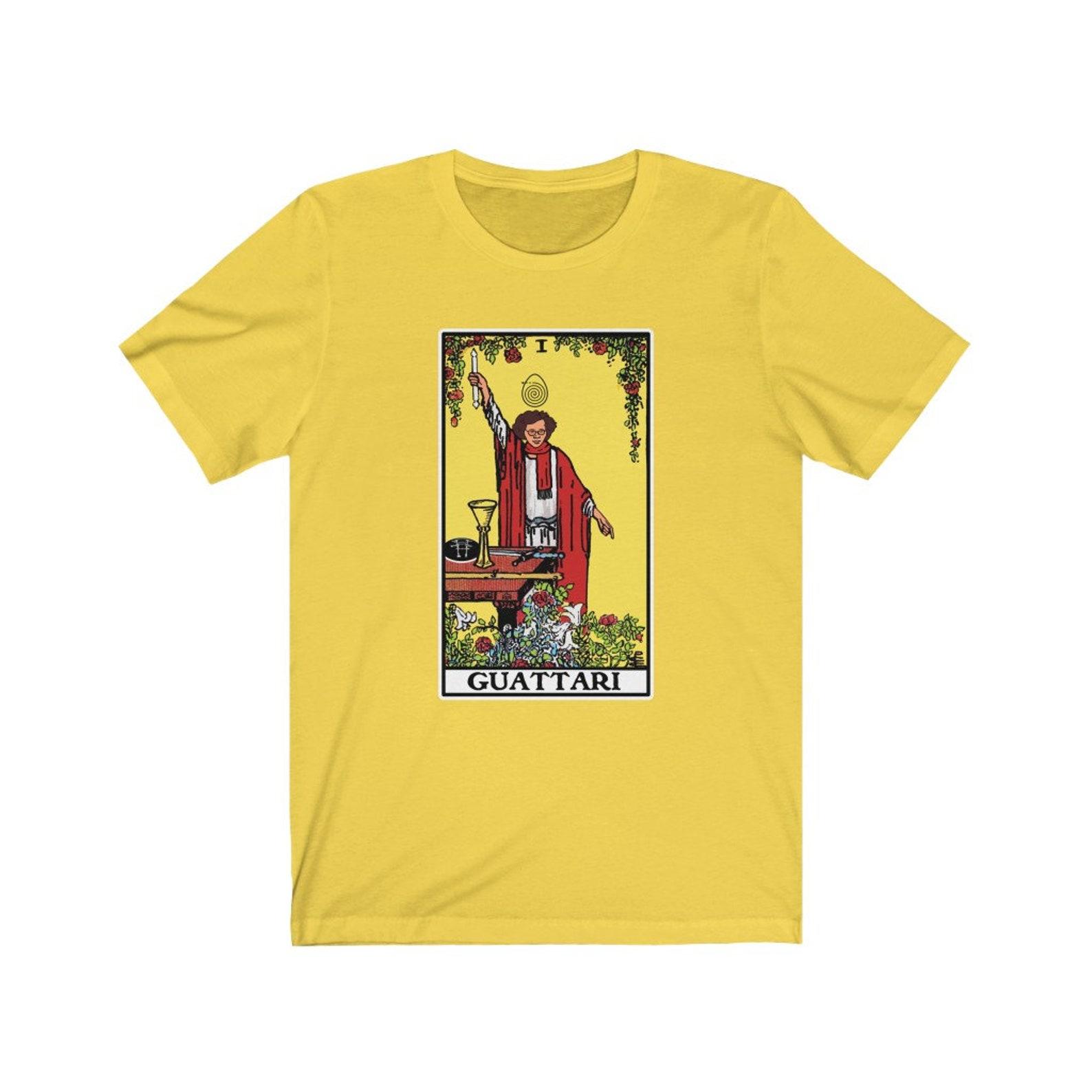 Guattari Tarot Magician Philosophy T-shirt S
