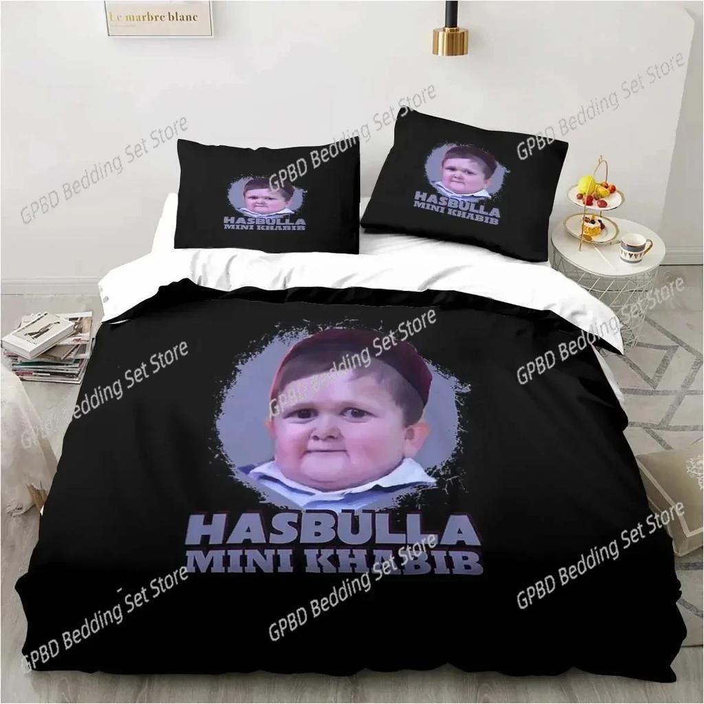 Comforter Hasbulla Magomedov Fighting Meme Bedding Set Bedroom Soft Modern S Comefortable And