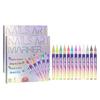 Christmas DIY Nail Pen, Nail Outlining And Coloring, Festival Color Matching, Color-holding Pen,12ML