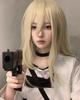 Rachel Gardner Cosplay Peruk Ölüm Meleği Cosplay Kostümü Okul ve Sahne Giyimi İçin Gardner Peruk Boyutu [Mükemmel Kalite] (ışın) Yetişkinler, Festivaller,