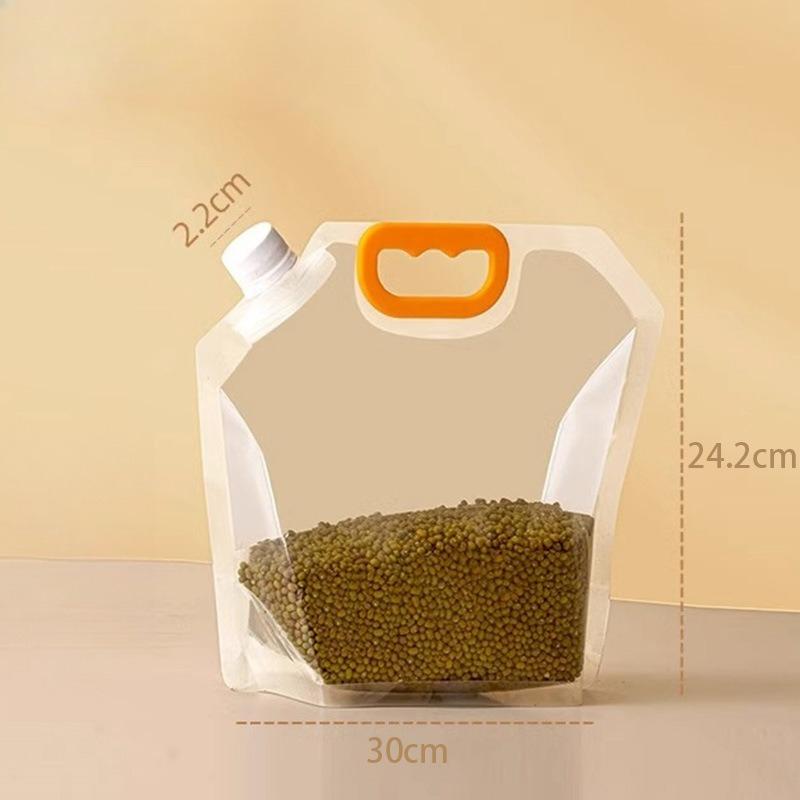 Grain Storage Sealed Bags, Grain Storage Bags, Hand-held Spout Bags, Household Rice Portioning Bags