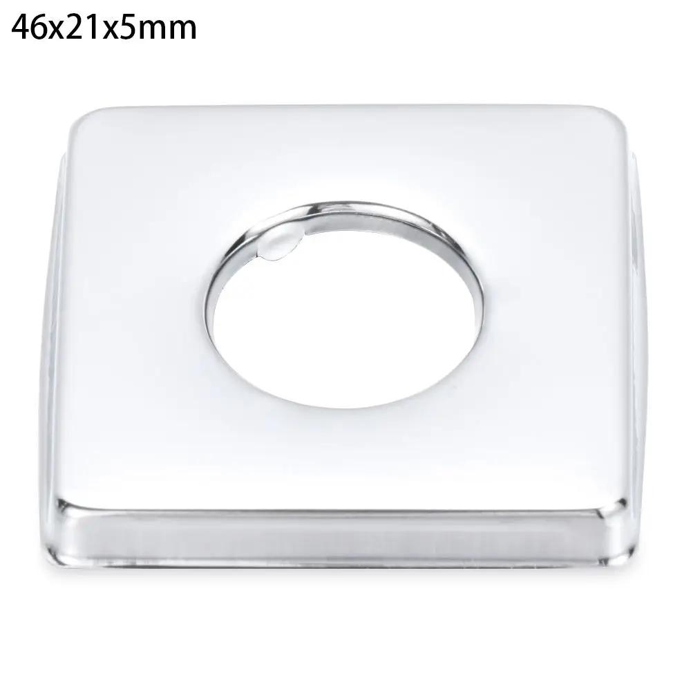 New Chrome Stainless Steel Flange Cover Pipe Wall Covers Faucet Decor Faucet Decorative Cover Faucet Accessories