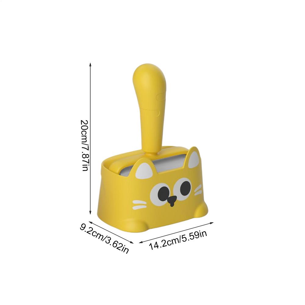 Fusselrolle für Kleidung Wiederverwendbare Reinigungsutensilien Fusselrollen für Tierhaare Extra klebrig für Katze Hund Tierhaare Sofa Teppich