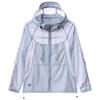 Summer Ultra-Thin Soft Ice Silk Sun Protection Clothing Men UV Protection Outdoor Fishing Hooded Climbing Jacket