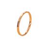 Women's Titanium Steel Diamond Ring: Colorfast, Lightweight Luxury, Trendy Thin Band