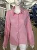 2023 European & American Women's Casual Loose Long Sleeve Cotton Linen Shirt - Solid Color
