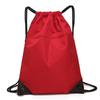 Custom Nylon Lightweight Solid Color Drawstring Sports Backpack