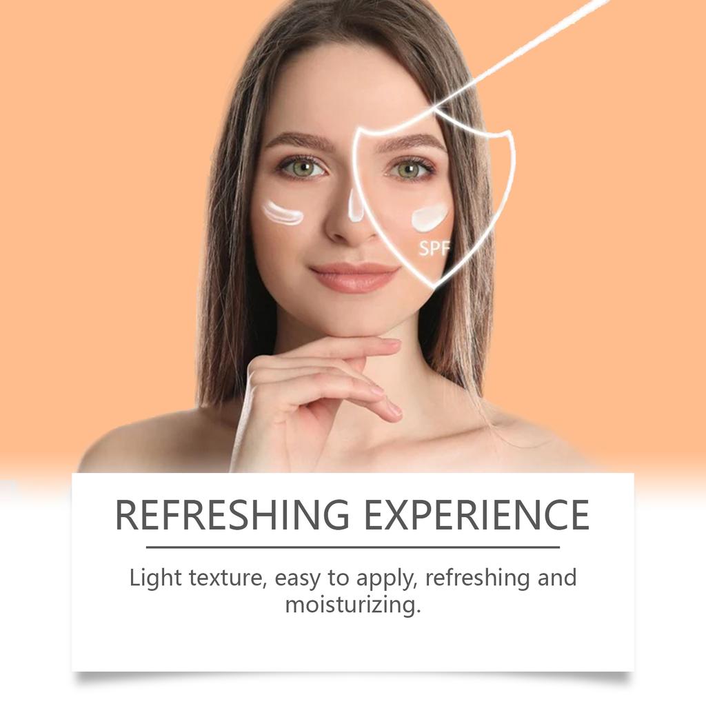 Crema Solar Protectora Spf 60+ Protección UV de Larga Duración Bloqueador Solar Facial Loción Aislante Refrescante Hidratante Productos para el Cuidado de la Piel