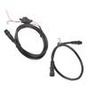 Marine for NMEA 2000 Starter Kit 1m Power Cable with Fuse Male Female Terminator T Connector for Lowrance Networks