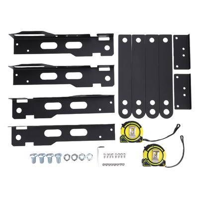 2 Pack Heavy Duty Wheel Alignment Tool Kit, Universal Track Toe Gauge with 2 Tape Measures and Mounting Screws for Cars