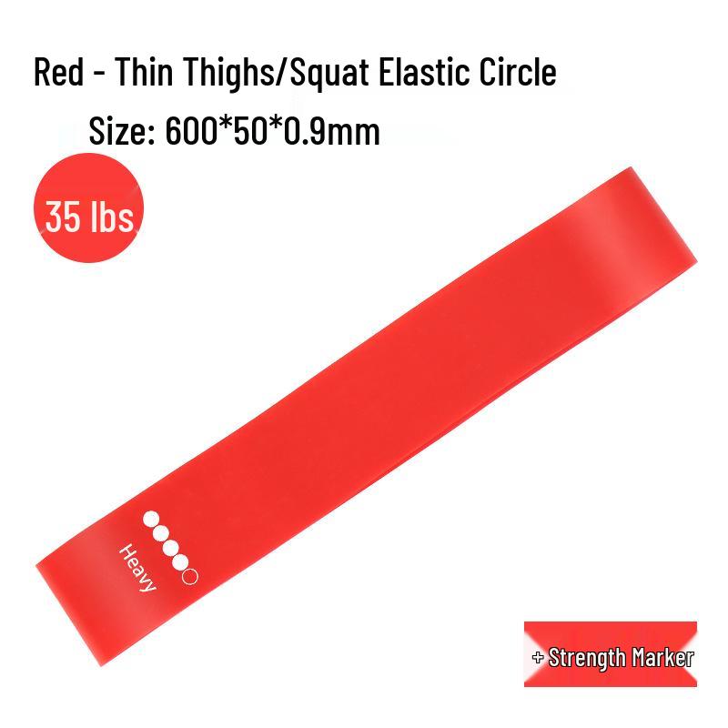 Elastic Yoga Resistance Bands for Glute and Shoulder Workouts