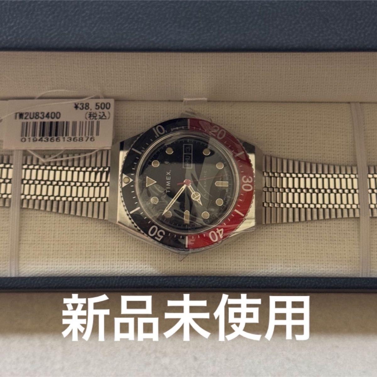 Б/у TIMEX Q TIMEX M79 Автоматические Черный x Красный TW2U83400 Новые неиспользованные