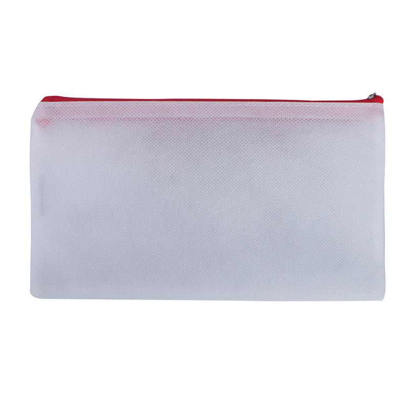 5pcs DIY Kids Graffiti Stationery Bag Zipper Pencil Case Bag Children's Draw Painting Non Woven Colored Zipper Bags Gift