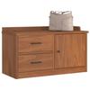 VidaXL Hallway Bench SANDNES 87x40x50 Cm Solid Pine Wood, Bench, Entryway Bench, Shoe Bench, Hallway Bench, 4010463