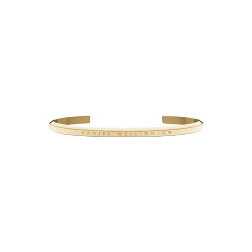 [Official Shop/Engraved/Authentic Imported] Daniel Wellington DW Bracelet Bangle for Men and Women, Classic Bracelet in Gold, Large, Popular, Stylish,