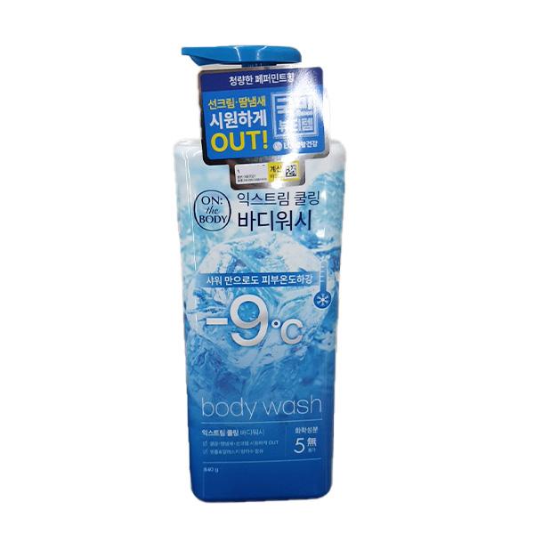 OnTheBody Extreme Cooling Body Wash Peppermint Scent 792ml