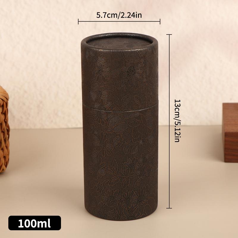 Paper Jar Tube Packaging 1Pcs Essential Oil Bottle Cosmetic Tubes Small Eco Friendly Containers for Perfume Storage Travel