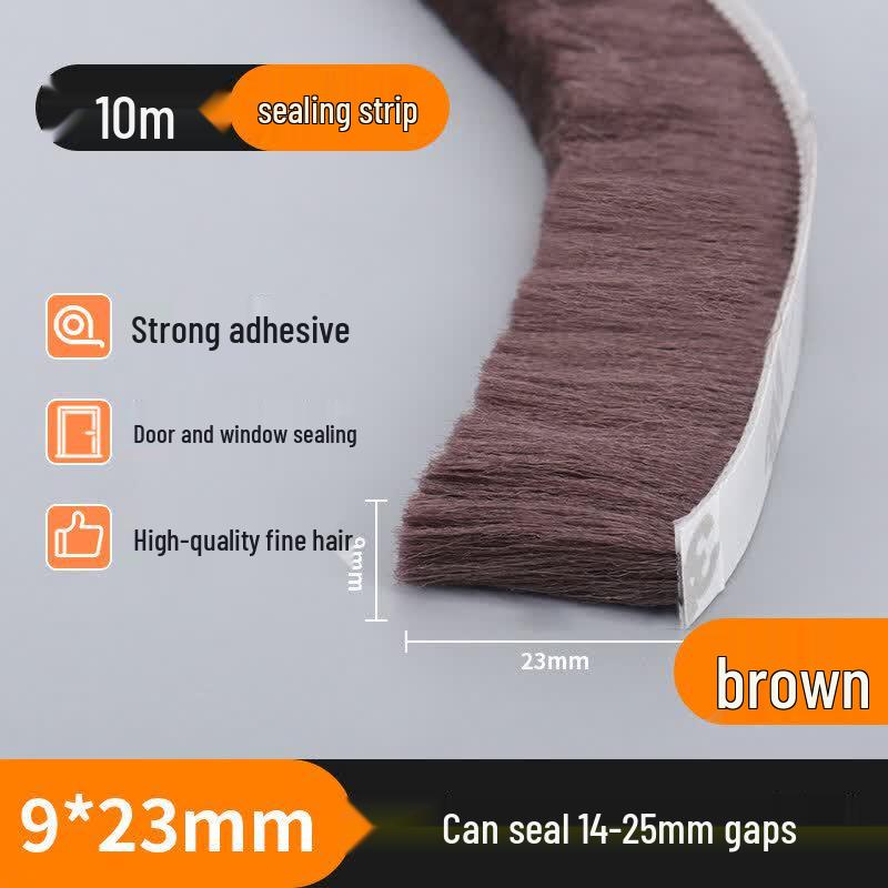 Self-Adhesive Door Window Soundproof Sealing Strip