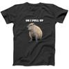Ok I Pull Up Capybara T-Shirt THA Hoodie Sweatshirt Tank Top for Men Women Black