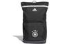 Men's Backpack Adidas Recycled Polyester Plain Weave Fabric Sports Backpack Regular Unisex Charcoal Black